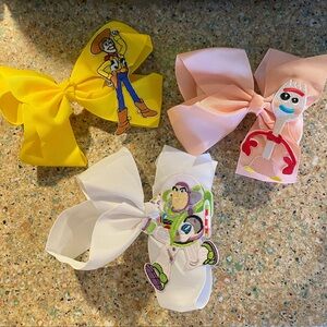 Toy Story Character Hair Bows